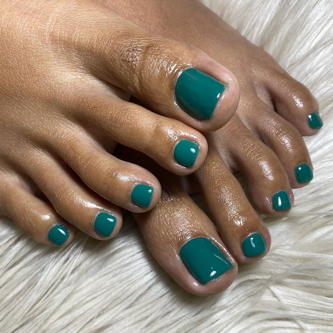 Pedicura realizada en Salon Spa Majo Romero