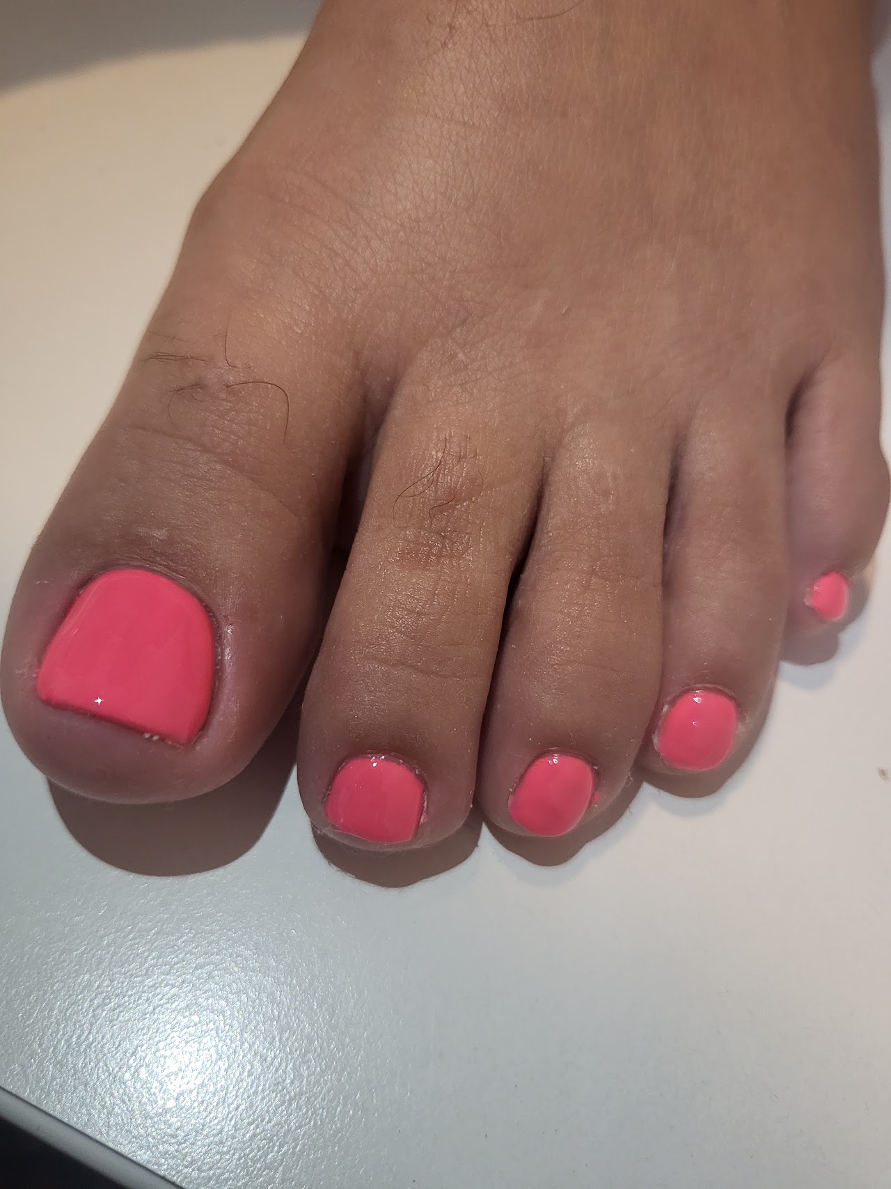 Pedicura realizada en Salon Spa Majo Romero
